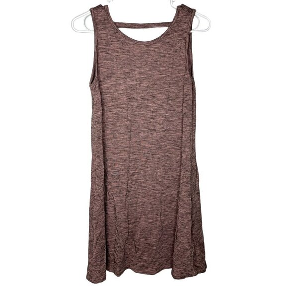 Dalia Sleeveless Knee Length Heather Pink Athletic Active A-Line Dress - Picture 1 of 4